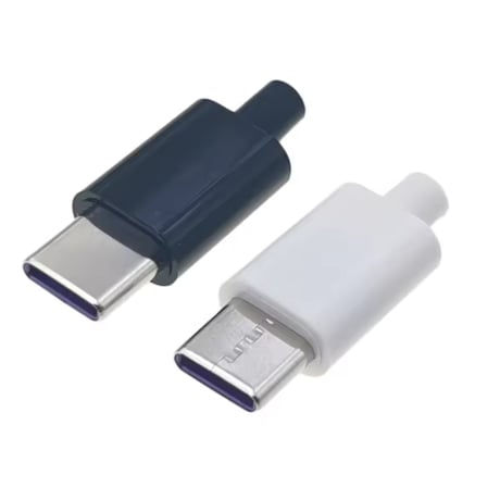Type-Cコネクタ (オス) (4PIN) (ハウジングカバー付き)