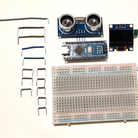 【はんだ付け不要】HC-SR04超音波センサーで学ぶ距離測定キット
