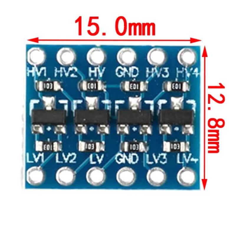 4ビット双方向ロジックレベル変換モジュール | 電子工作ステーション