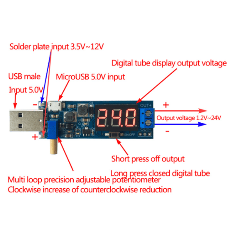 バックブーストコンバータ (ステップアップ/ステップダウン電源