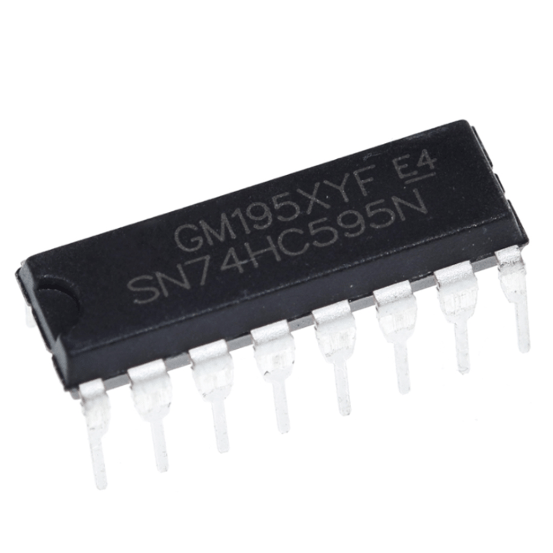 8ビットシフトレジスタ(SN74HC595N) | 電子工作ステーション 8ビットシフトレジスタ(SN74HC595N) | 電子工作ステーション