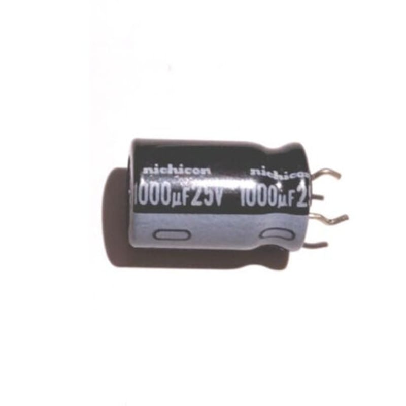 電解コンデンサー1000μF 25V 105℃ | 電子工作ステーション