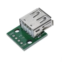 USBコネクタボード(Aタイプ/メス)(4Pin)