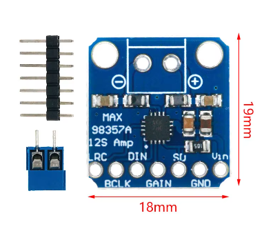 オーディオアンプ シルバー Amazon.co.jp: DWEII MAX98357 I2S オーディオアンプモジュール