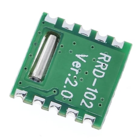 超小型FMラジオモジュール (RDA5807M)