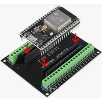 ターミナルアダプタ拡張ボード (ESP32S開発ボード用) (38Pin)