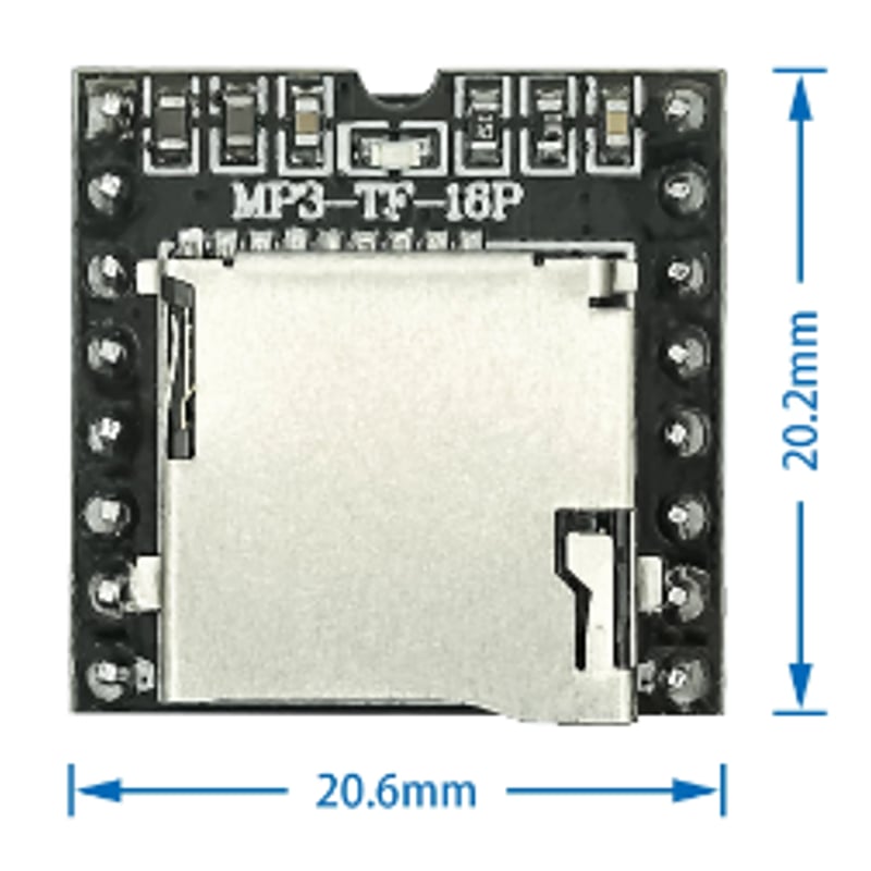 DFPlayer mini (MP3プレイヤー) | 電子工作ステーション