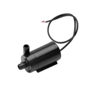 低騒音小型水中ポンプ (100L/h)(上・横凸モデル) (ブラック)