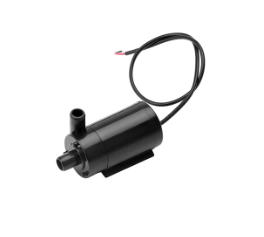 低騒音小型水中ポンプ (100L/h)(上・横凸モデル) (ブラック
