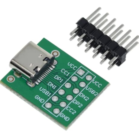 Type-Cコネクタボード (12Pin)