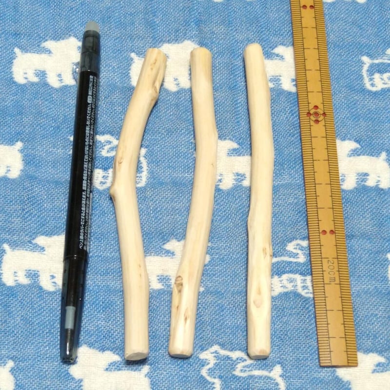 ☆227.犬用国産梨の木新品枝おもちゃ超小型犬向け？歯固め