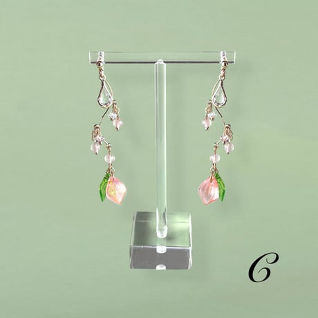 A～Cタイプ 桜ピンクシリーズ«ピアス/イヤリング»変更０円*ﾟ