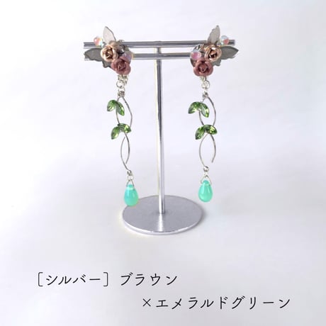 〖シルバー〗蝶々[ピアス/イヤリング]変更0円*゜