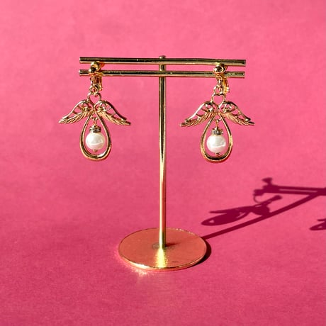 天使風のピアス/イヤリング