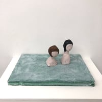 神山恭昭 「入浴中」