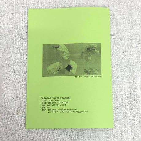 金藤みなみとメカラウロ子の脱線読書 [ZINE]