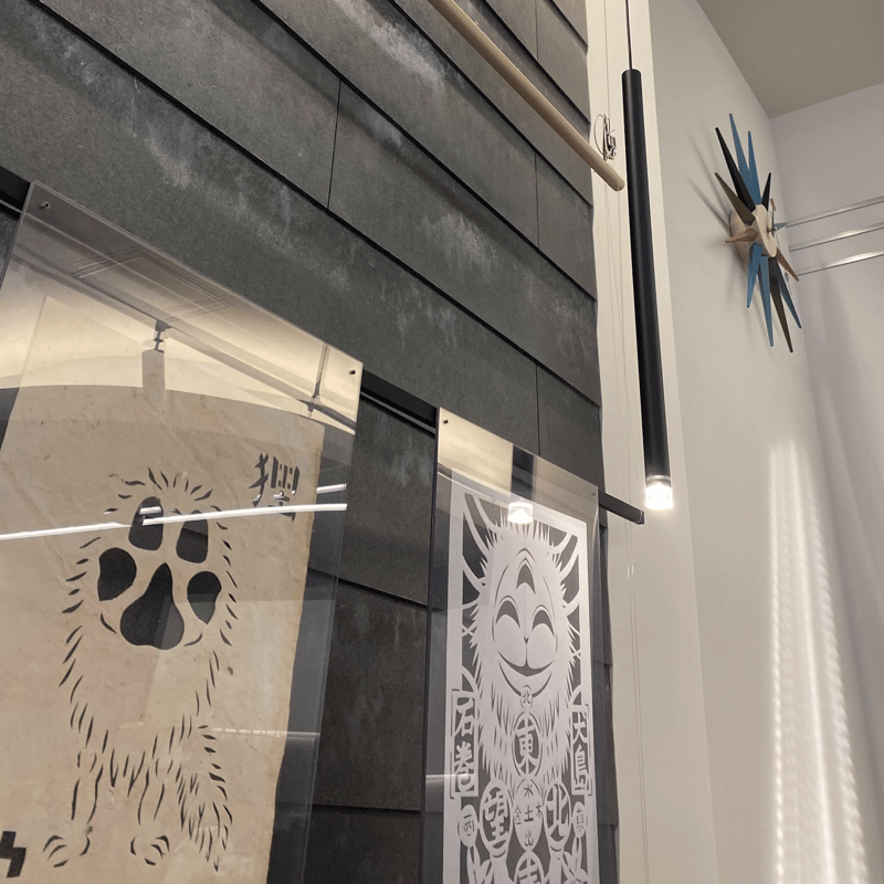 切り紙「妖怪イヌジマと竈神 - かまどがみ -」 | Art nest YOMO Online