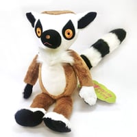 ワオ！キツネザルぬいぐるみ(茶)