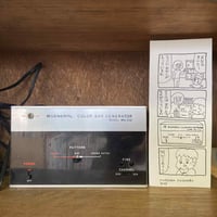 「カラージェネレーター」 即興4コマ原画 ／ 村岡マサヒロ展「4コマの家」