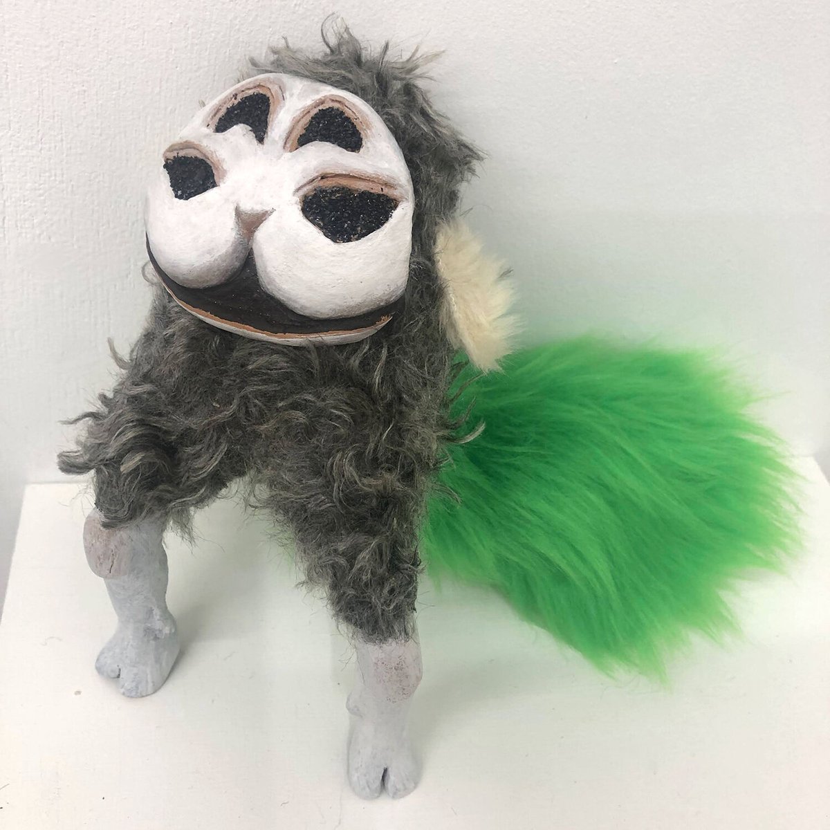 化けタヌキ尻尾の妖怪イヌジマ🟩 | Art nest YOMO Online