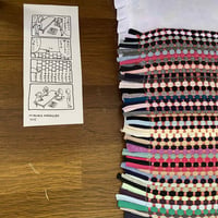 「あみだくじ」 即興4コマ原画 ／ 村岡マサヒロ展「4コマの家」