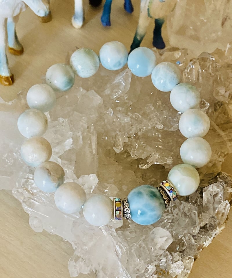 癒しの女神 AAAAAAラリマー12mm×アイスラリマー10mm | Love Light 