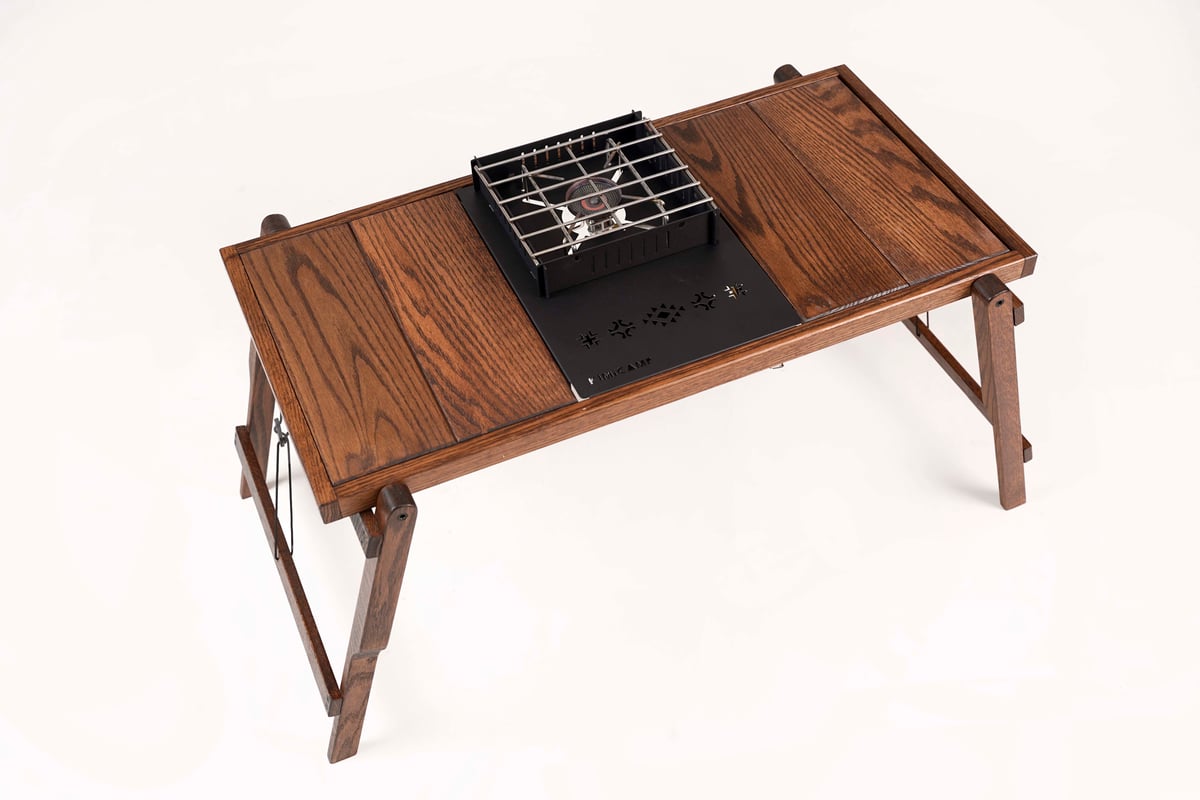 KIMI CAMP アウトドアテーブル用プレート一式 特別価格 ゼブラ