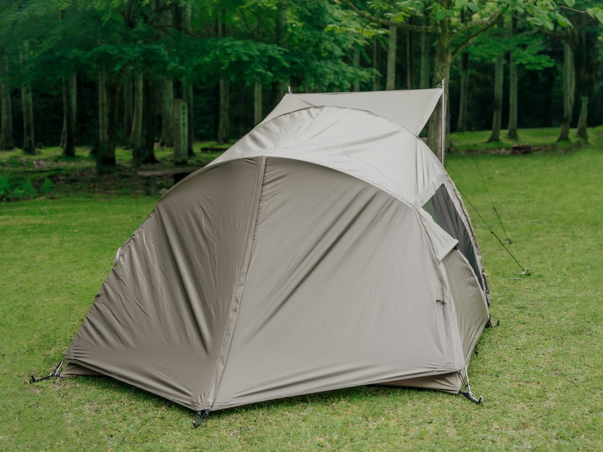 KIMI CAMP KABUTO TENT +別売り拡張パーツ　セット KABUTO TENT 拡張パーツ（KABUTO TENTと同時購入で更に5%割引