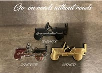 hiropeakオリジナル1941エンブレム　＜Go on roads without roads＞
