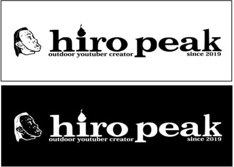 hiropeak 　高品質　耐水ステッカー (1枚入）