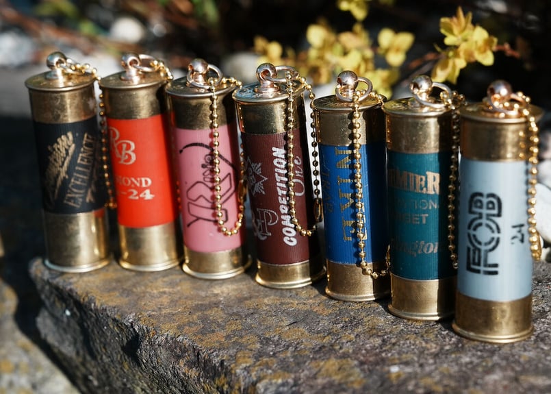 ハンドメイド薬莢tsuneホルダー♪＜ゴールド＞ | hiropeak official store