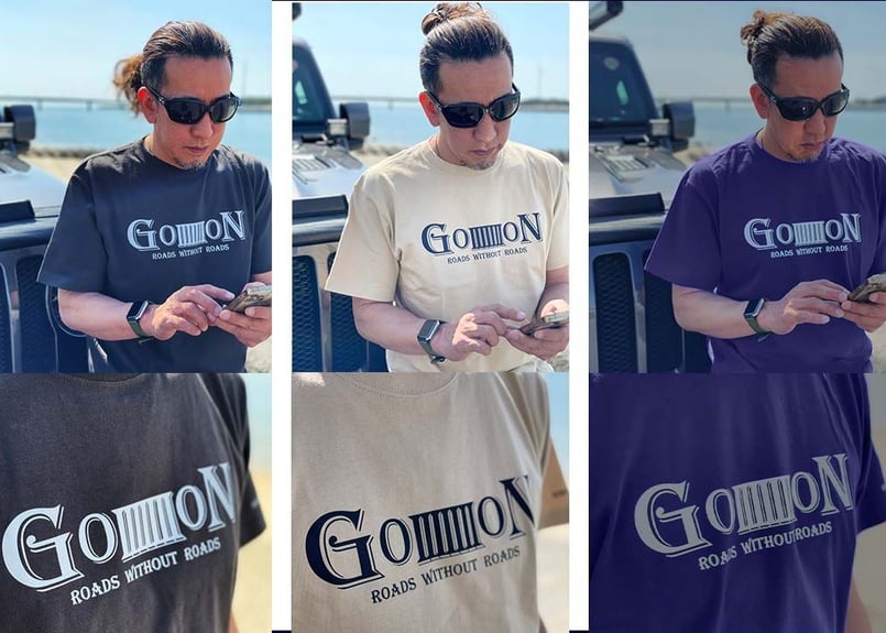 hiropeakオリジナルTシャツ [フロントプリント] 3color!3サイズ