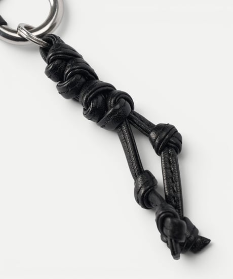 Leather Knot Charm
