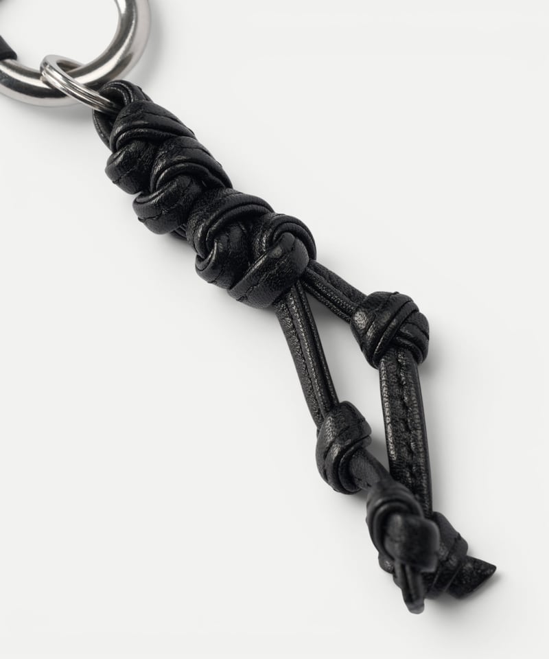 Leather Knot Charm | Maison Sbond