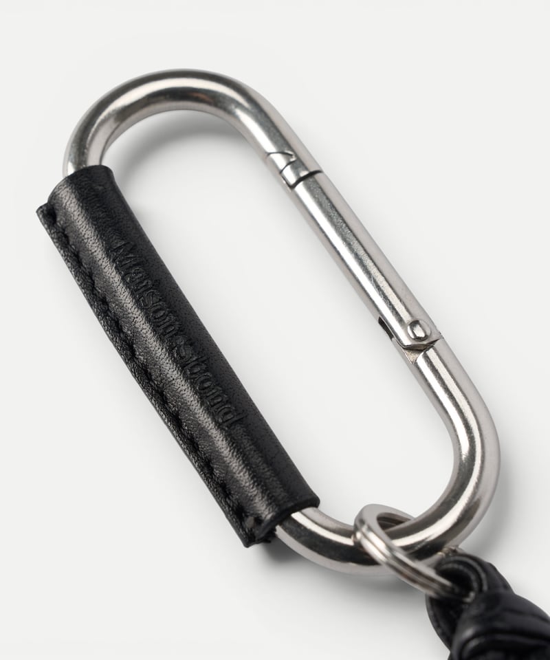 Leather Knot Charm | Maison Sbond