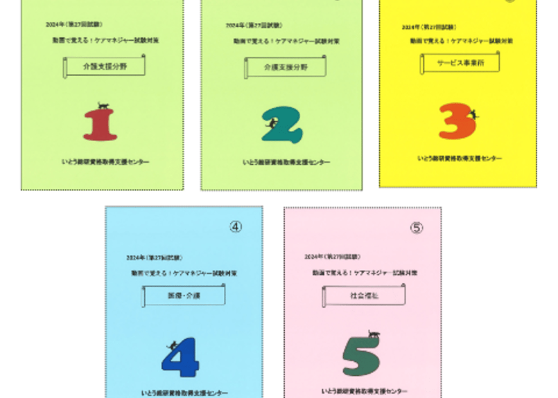 ケアマネジャー講座2026（オリジナル教材郵送付き） | いとう総研資格
