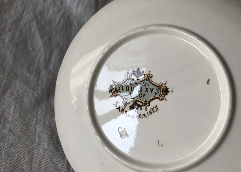 Sarreguemines LouisXV サルグミンヌU＆C ルイ15世シリーズ