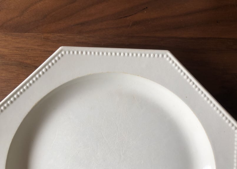 Montereau モントロー単独刻印 平皿【B】 | 15区 -Quinzième-