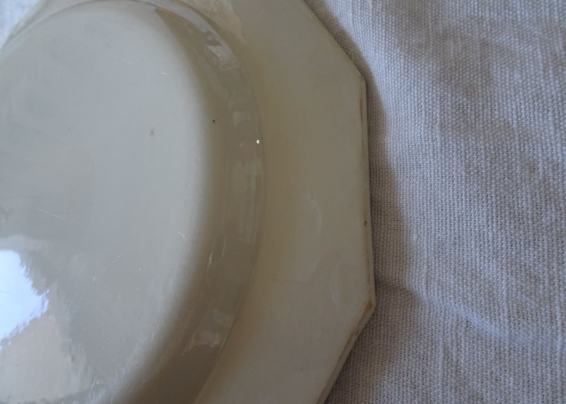 ドデカゴナル　アンティークプレート french antique platter / 18世紀のオクトゴナル皿 | VIRON