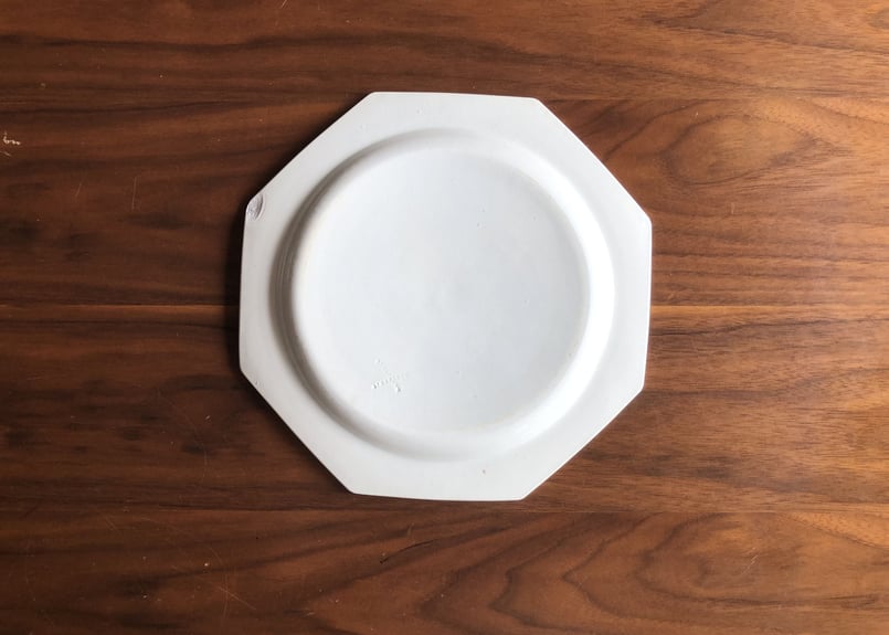 Montereau モントロー単独刻印 平皿【B】 | 15区 -Quinzième-