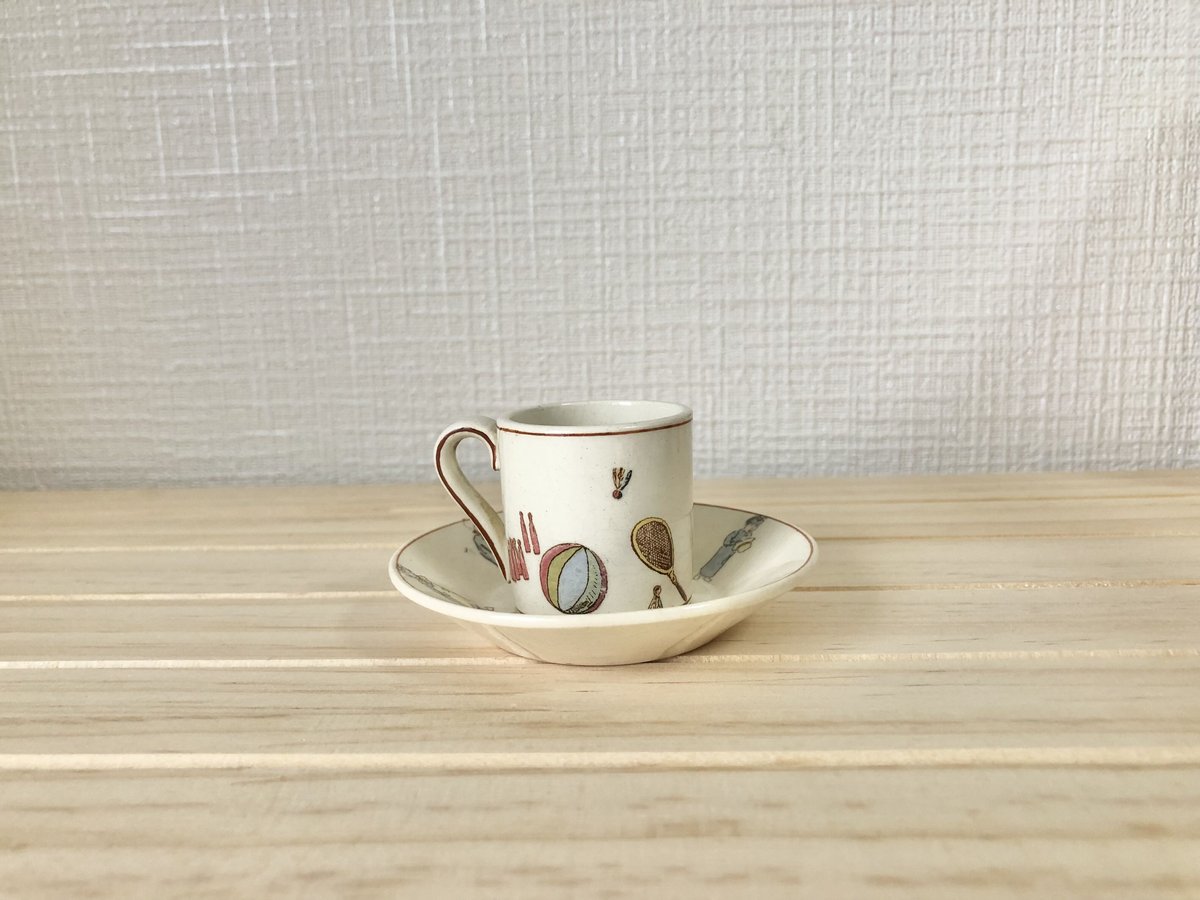 Sarreguemines アンファンリシャール カップ＆ソーサー（おままごと 