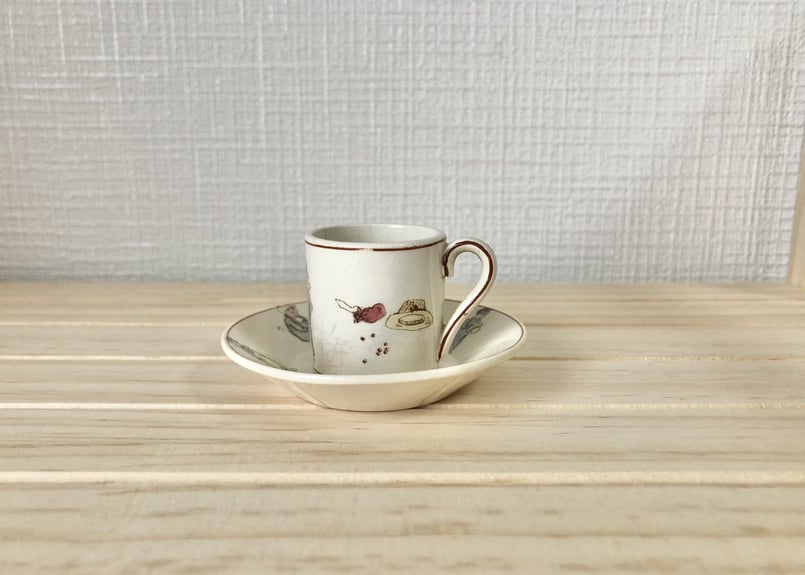 Sarreguemines アンファンリシャール カップ＆ソーサー（おままごと