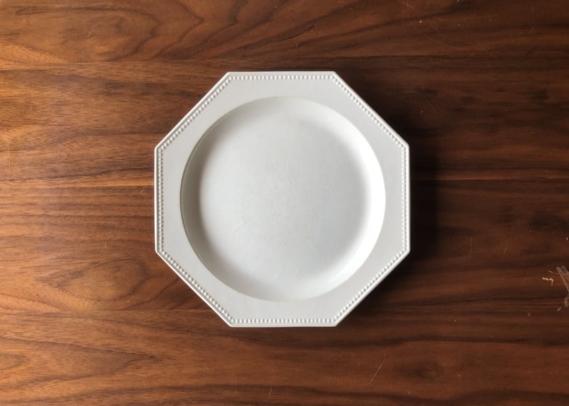 Montereau モントロー単独刻印 平皿【B】 | 15区 -Quinzième-