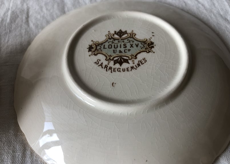 Sarreguemines Louis XV サルグミンヌUC ルイ15世シリーズ カッ Sarreguemines Louis XV サルグミンヌUC ルイ15世シリーズ カッ