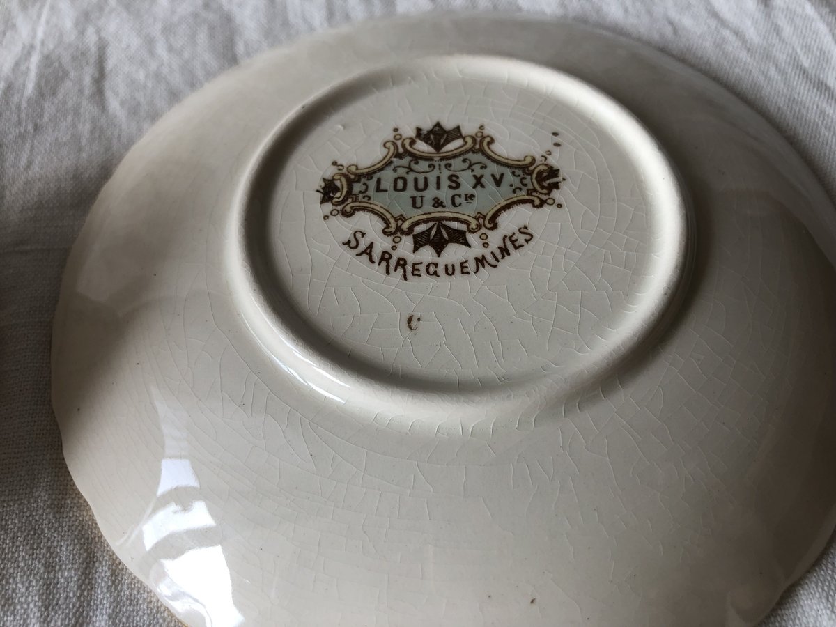 sarreguemines Louis XV サルグミンヌルイ15世　【F】 Sarreguemines Louis XV サルグミンヌUC ルイ15世シリーズ カッ