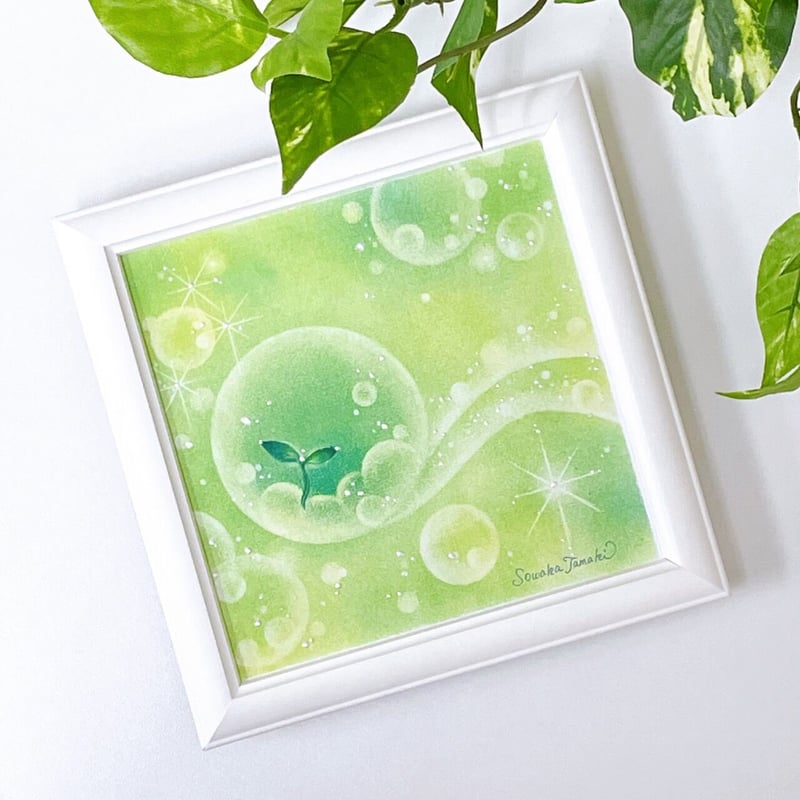 パステルアート│私の大切なもの（原画15×15㎝） | Sowaka's GALLERY