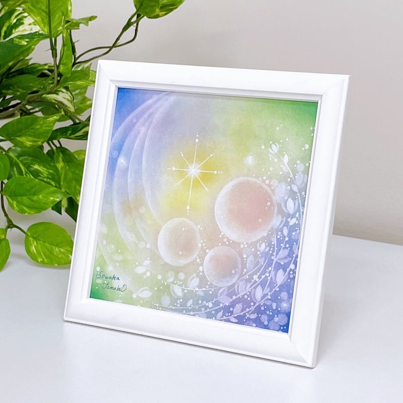 パステルアート│再生（原画15×15㎝） | Sowaka's GALLERY