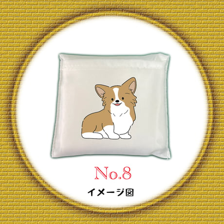 わんちゃんシリーズ　No.1 折り畳みエコバック