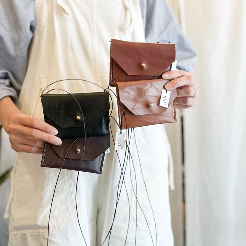 小さなお財布ポシェット（nid＋） | 撓撰 _tawawa_