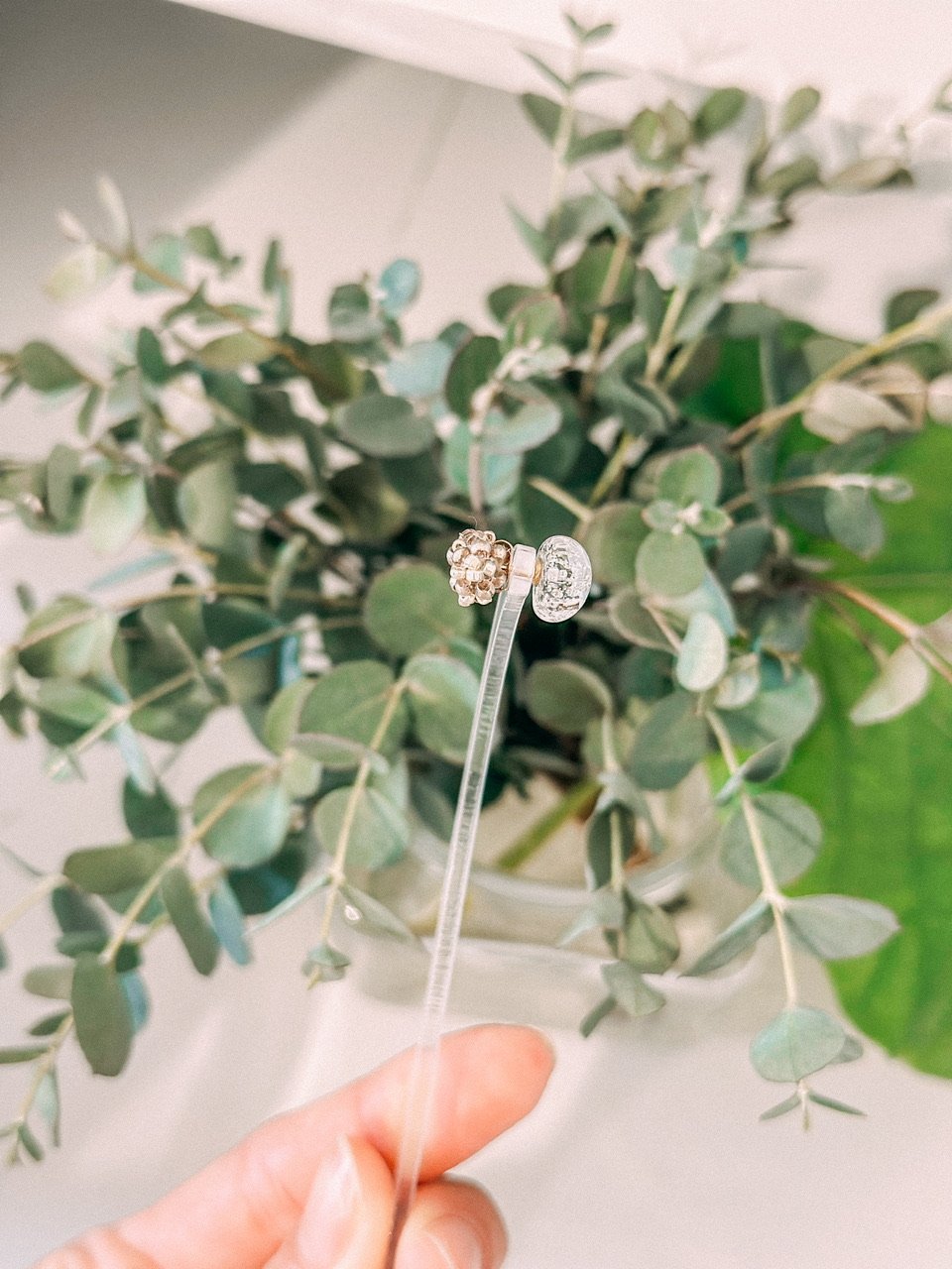 ふぞろい天然石ピアス 18（semer） | 撓撰 _tawawa_